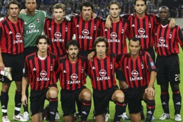 Elenco do Milan 2004/2005
