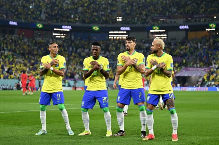 Brasil goleou a Coréia do Sul pela Copa do Mundo 2022