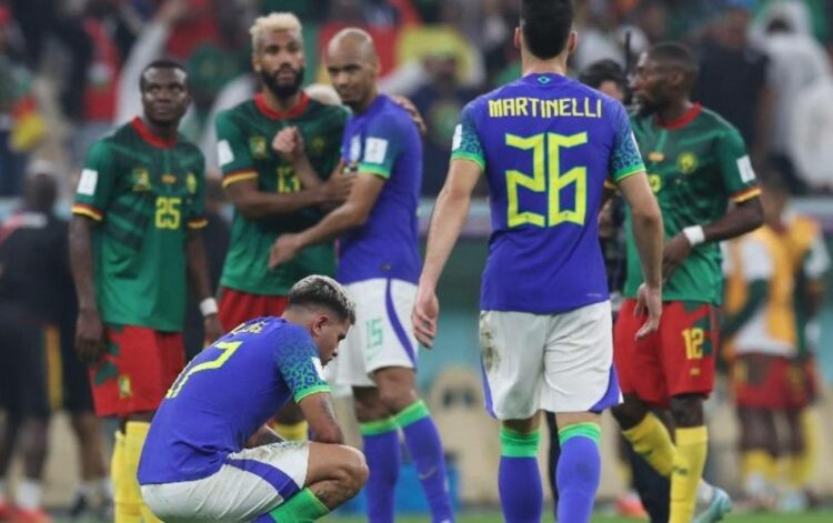 Brasil perdeu para Camarões na 3ª rodada da Copa do Mundo 2022