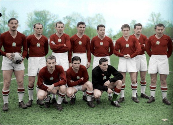Seleção da Hungria em 1954