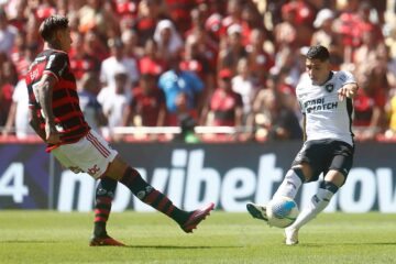 Botafogo vence o Flamengo pelo Brasileirão