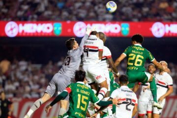 São Paulo e Palmeiras empatam pelo Brasileirão