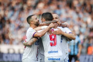 Bahia vence o Grêmio pelo Brasileirão