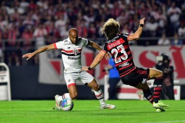 São Paulo vence o Flamengo pelo Brasileirão