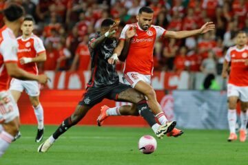 Internacional e Flamengo empatam pelo Brasileirão