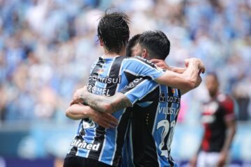 Grêmio vence o São Paulo pelo Brasileirão