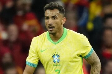 Danilo, lateral-direito da Seleção Brasileira