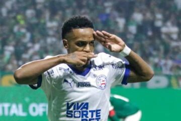 Bahia vence o Palmeiras pelo Brasileirão