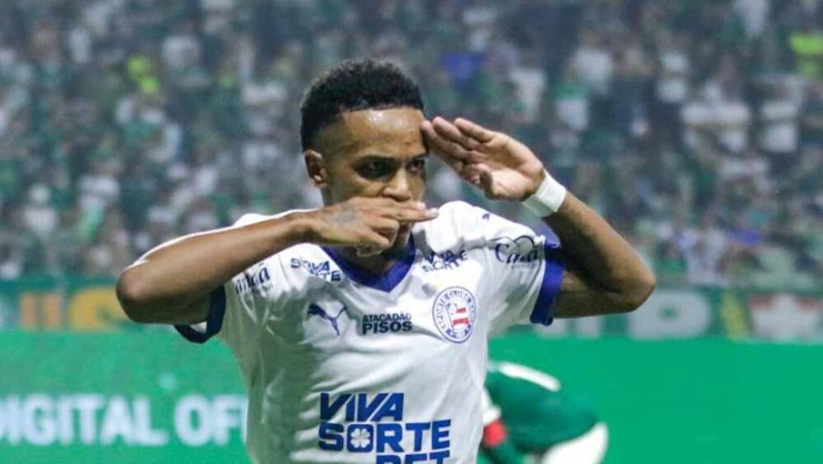 Bahia vence o Palmeiras pelo Brasileirão