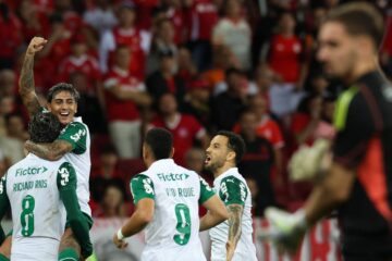 Palmeiras vence o Internacional pelo Brasileirão