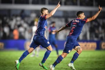 Red Bull Bragantino vence o Santos pelo Brasileirão