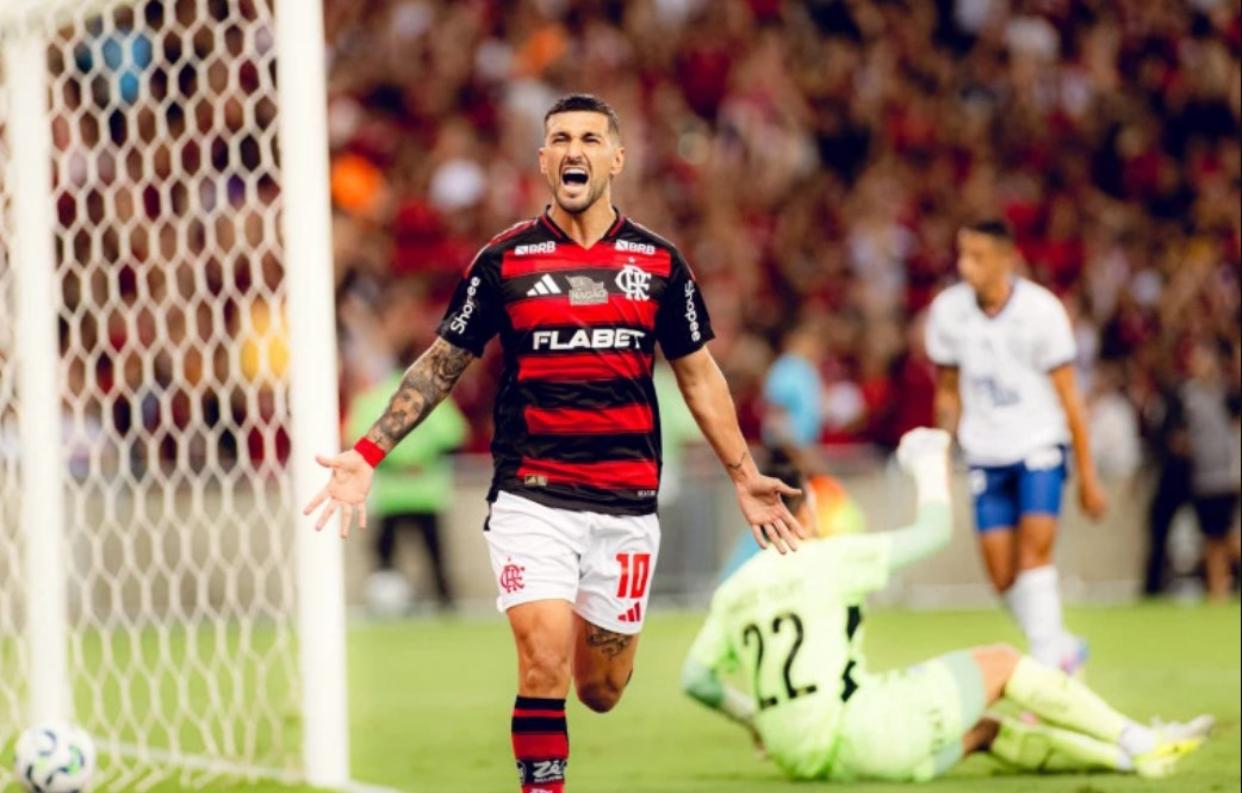 Flamengo vence o Bahia pelo Brasileirão