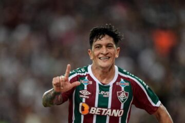 Germán Cano, atacante do Fluminense
