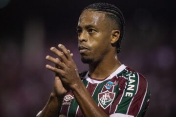 Keno, atacante do Fluminense