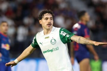 Palmeiras vence o Red Bull Bragantino pelo Brasileirão
