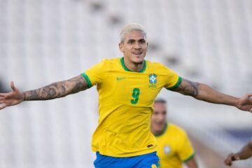 Pedro, atacante da Seleção Brasileira