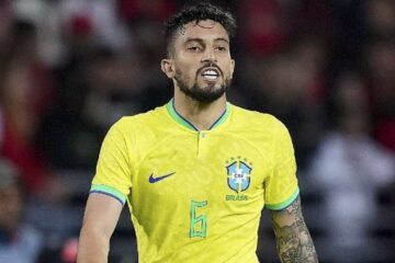 Alex Telles, lateral-esquerdo da Seleção Brasileira