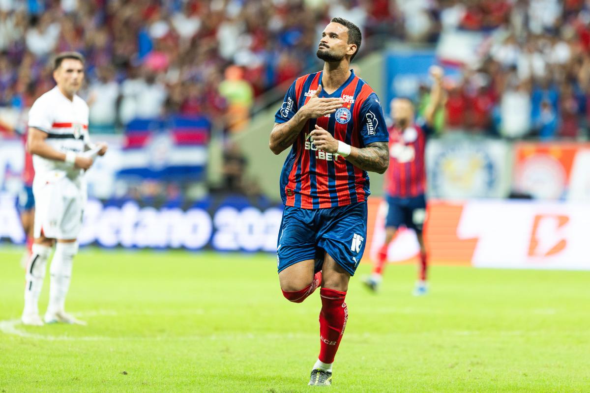 Bahia vence o São Paulo pelo Brasileirão