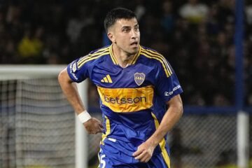 Rodrigo Battaglia, volante do Boca Juniors