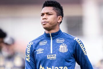 Billy Arce, atacante do Santos