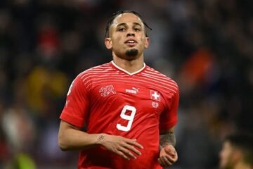 Noah Okafor, atacante da Seleção da Suíça