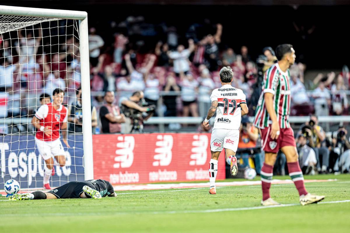 São Paulo vence o Fluminense pelo Brasileirão