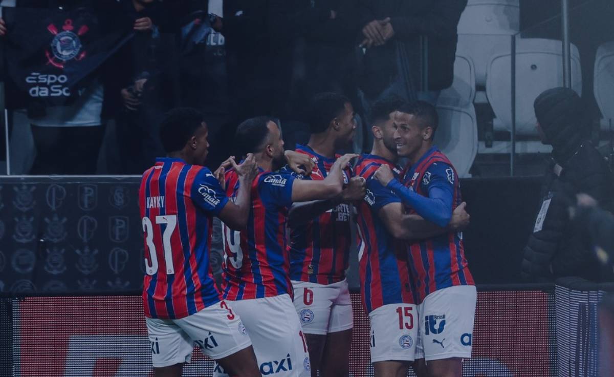 Bahia vence o Corinthians pelo Brasileirão