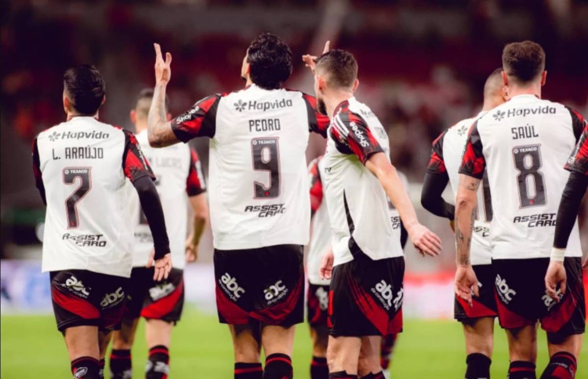 Flamengo vence o Internacional pelo Brasileirão