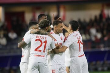 Internacional vence o São Paulo pelo Brasileirão