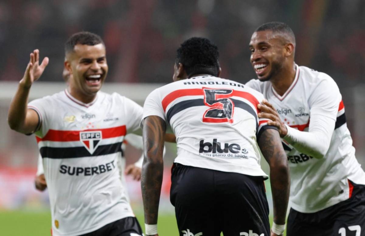 São Paulo vence o Internacional pelo Brasileirão