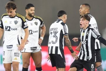 Botafogo vence o Atlético-MG pelo Brasileirão