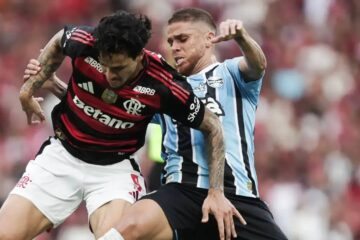 Flamengo e Grêmio empatam pelo Brasileirão