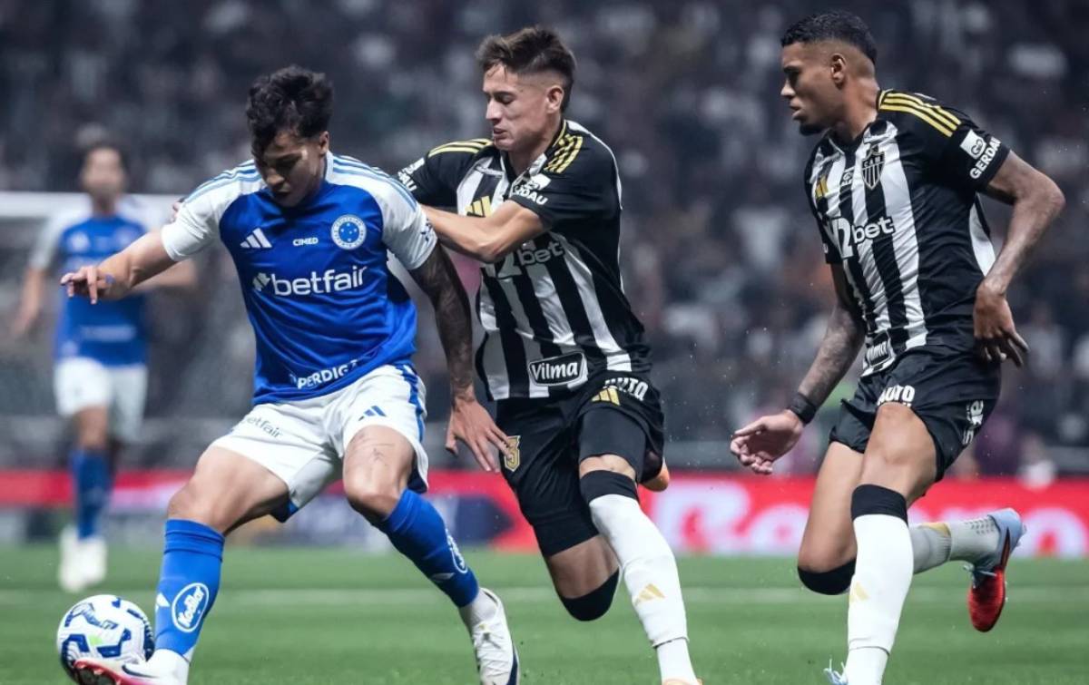 Atlético-MG e Cruzeiro empatam pelo Brasileirão