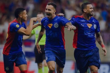 Bahia goleia o Grêmio pelo Brasileirão