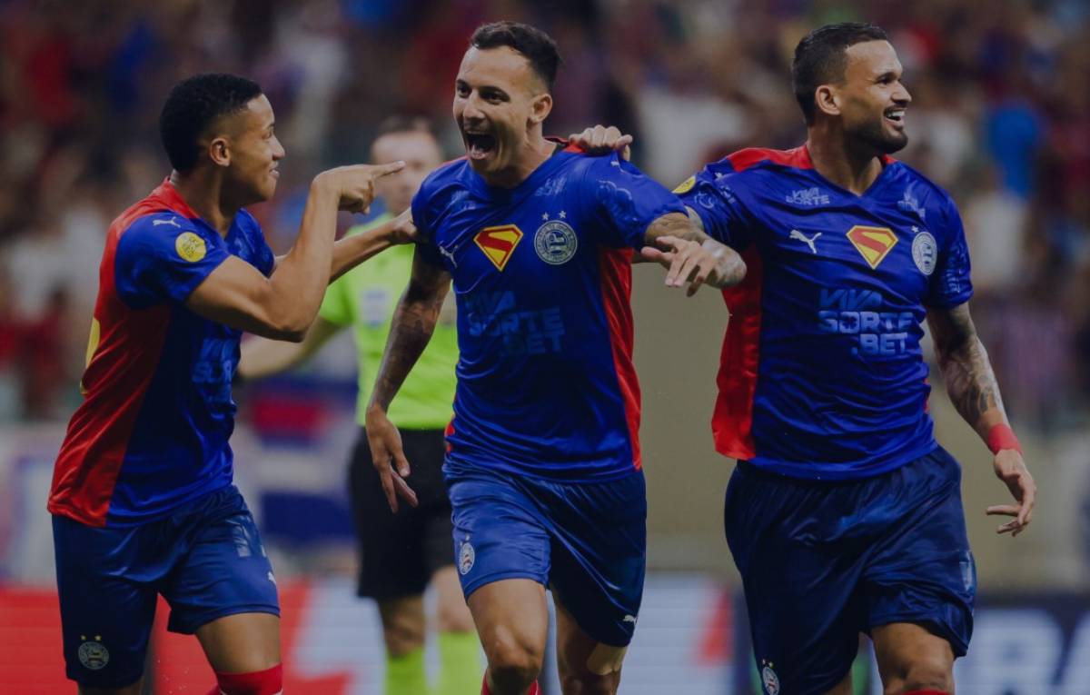 Bahia goleia o Grêmio pelo Brasileirão