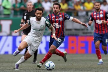 Bahia vence o Palmeiras pelo Brasileirão