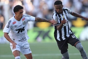 Botafogo e Santos empatam pelo Brasileirão