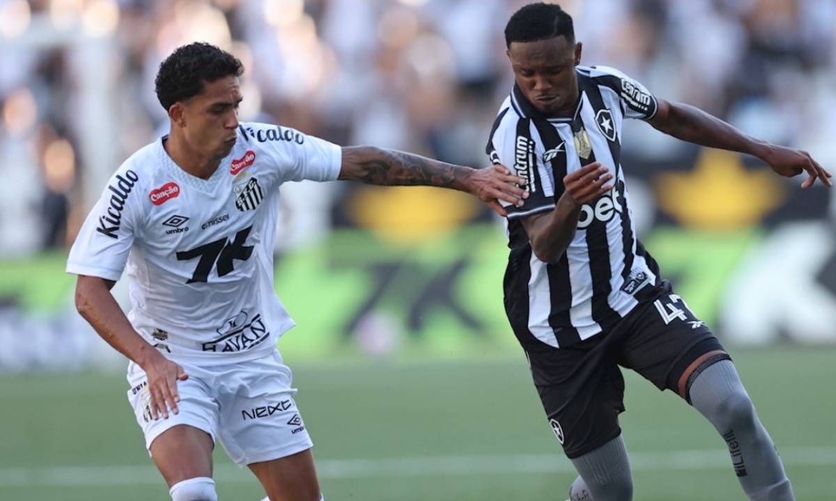 Botafogo e Santos empatam pelo Brasileirão