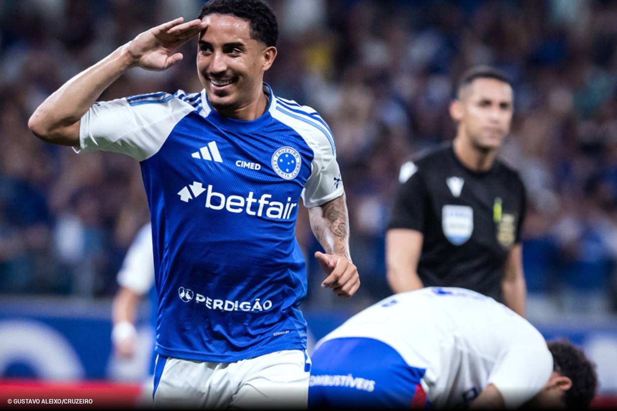 Cruzeiro vence o Fortaleza pelo Brasileirão
