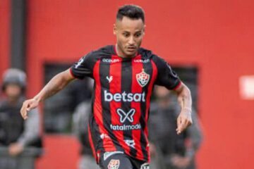 Mateus Gonçalves, atacante do Vitória