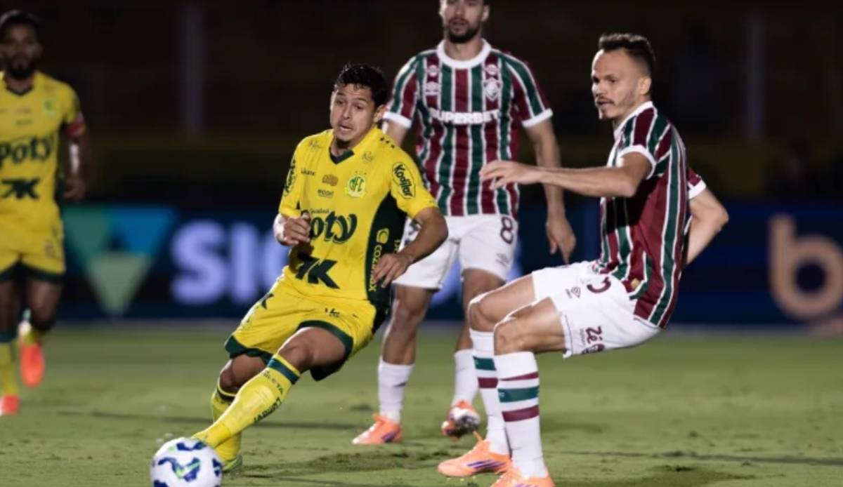 Mirassol vence o Fluminense pelo Brasileirão