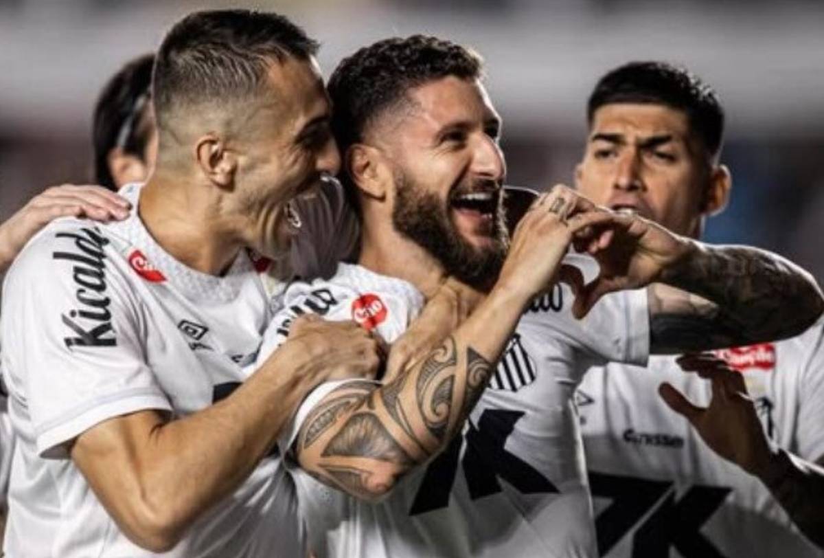 Santos vence o Corinthians pelo Brasileirão