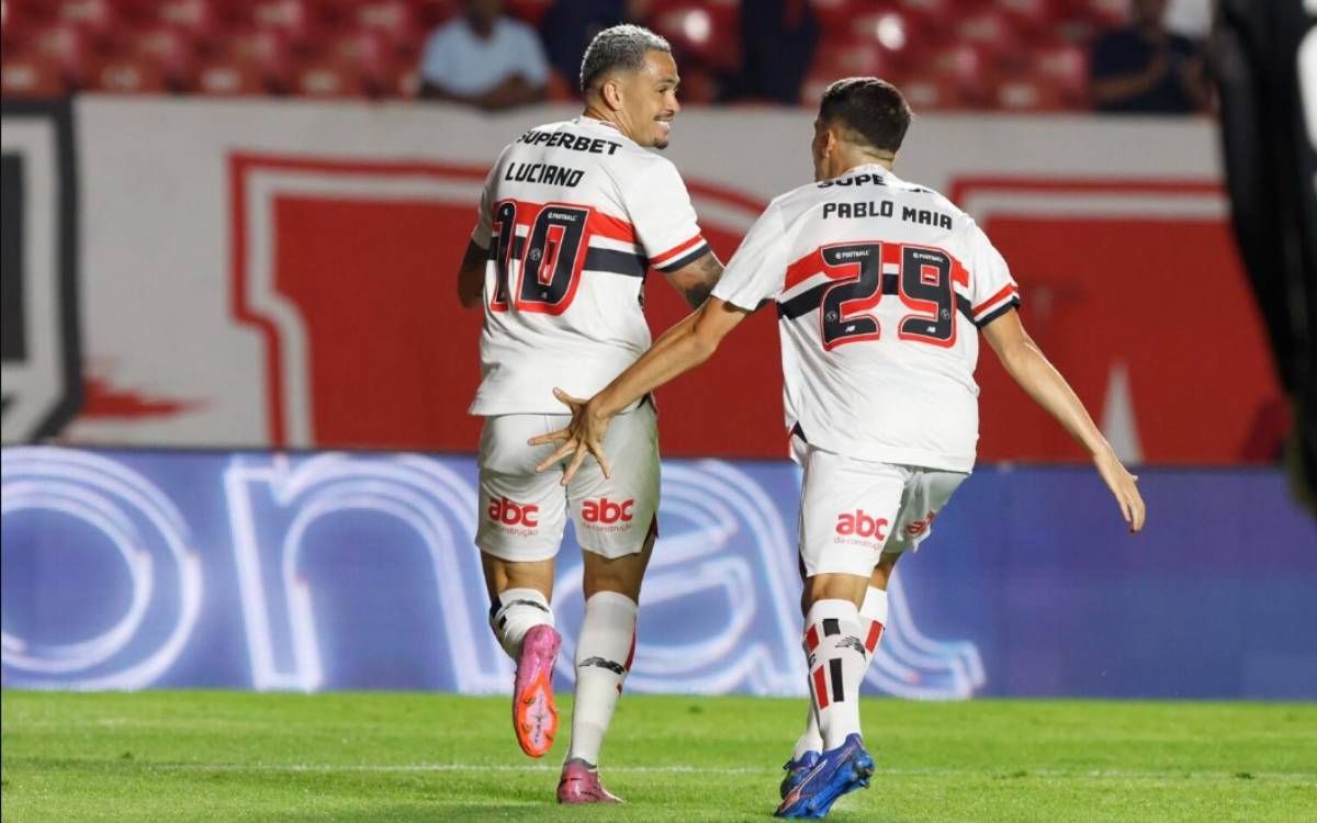 São Paulo vence o Bahia pelo Brasileirão