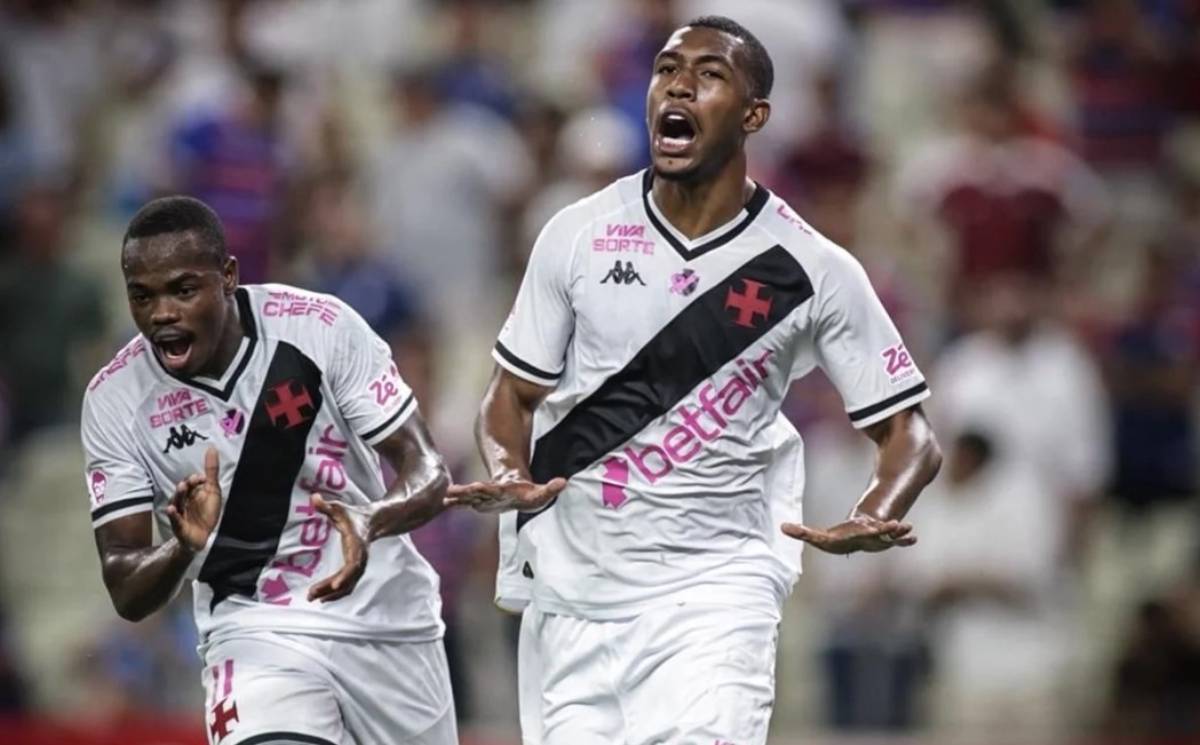 Vasco vence o Fortaleza pelo Brasileirão