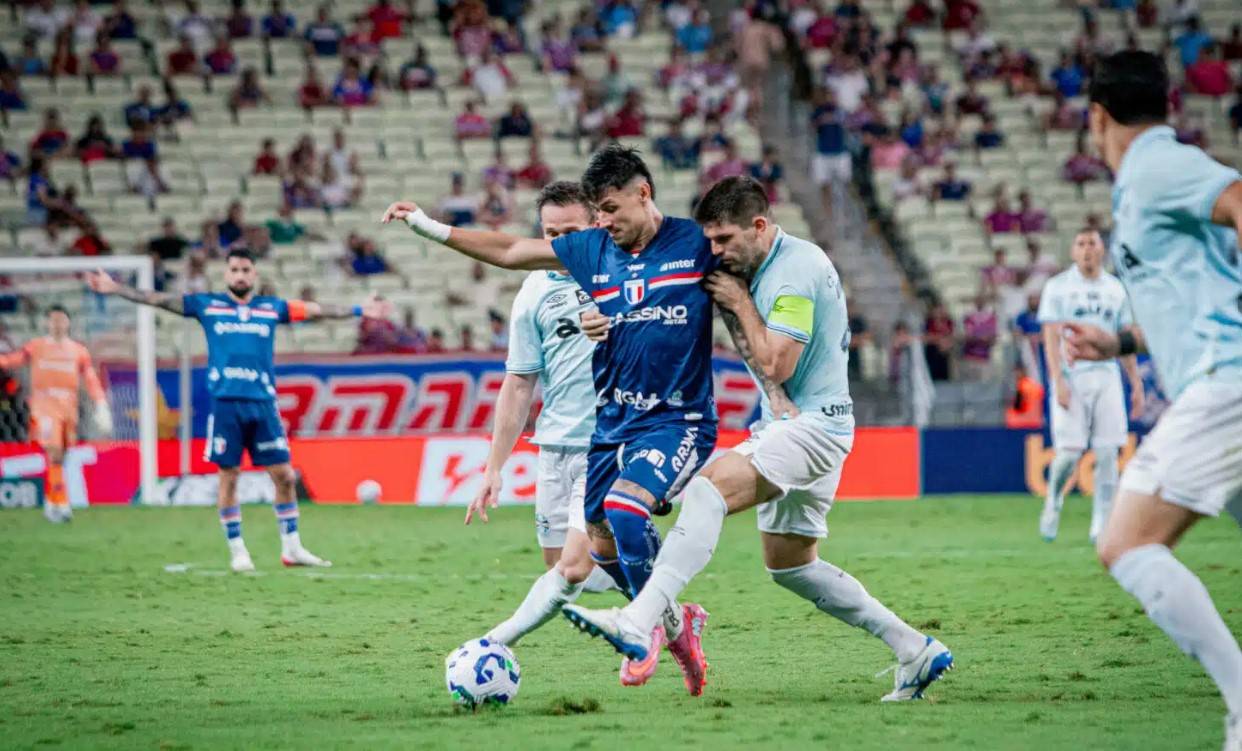 Fortaleza e Grêmio empatam pelo Brasileirão