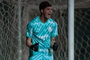 Kauan Lima, goleiro do Palmeiras