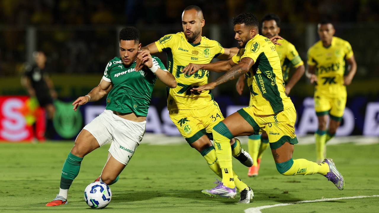 Mirassol vence o Palmeiras pelo Brasileirão