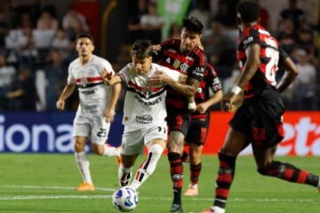 São Paulo e Flamengo empatam pelo Brasileirão