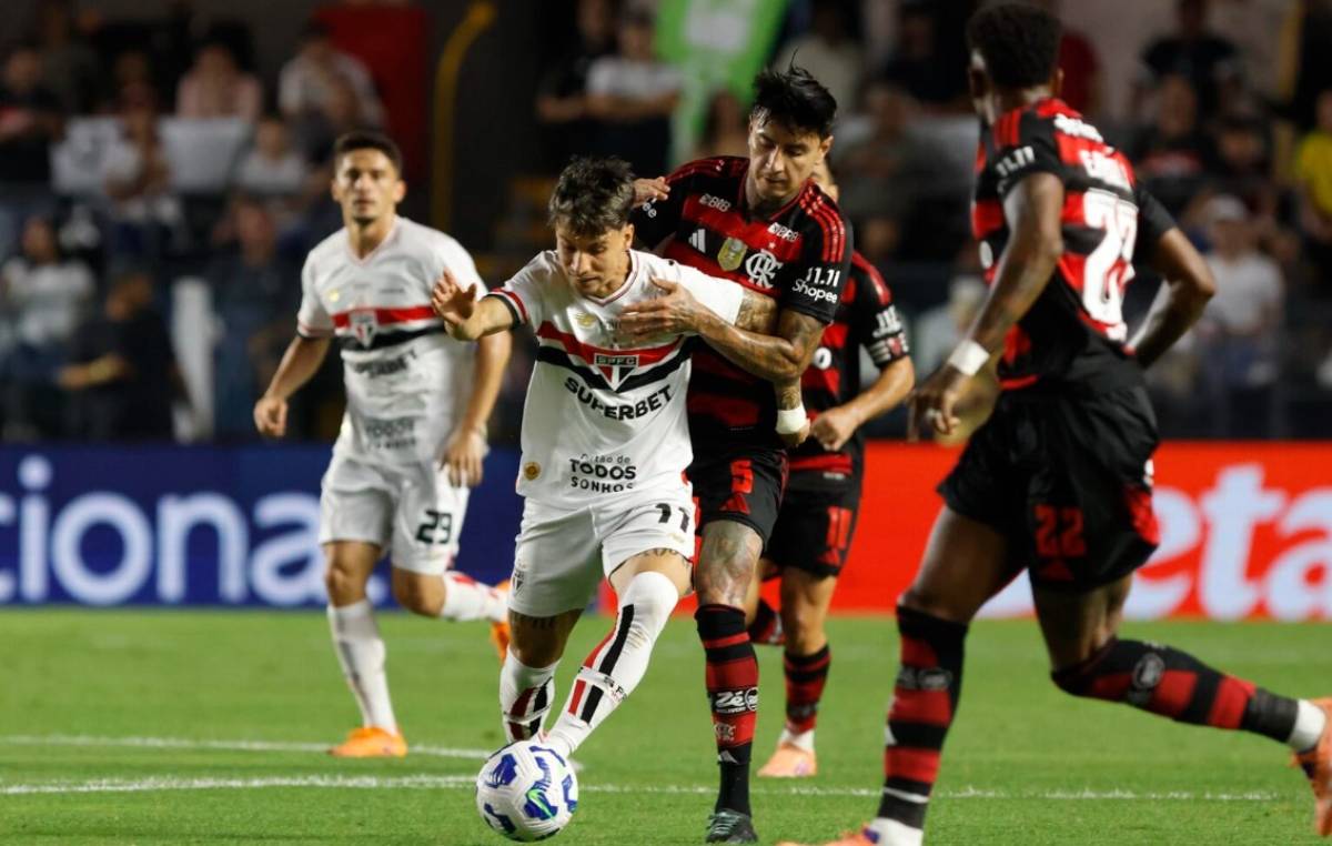 São Paulo e Flamengo empatam pelo Brasileirão