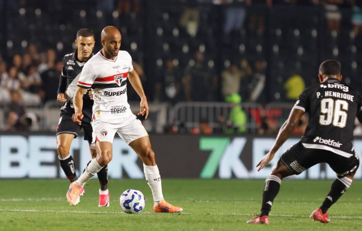 São Paulo vence o Vasco da Gama pelo Brasileirão
